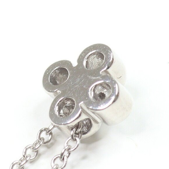 TIFFANY Silver Diamond Necklace - Picture 4 of 6